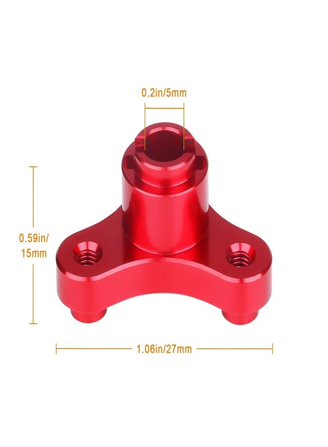 AllinRC Metal Aluminum Alloy RC Slipper Clutch Eliminator for Traxxas 1/10 Stampede/Slash VXL/Rustler 2WD (Red) - Image 2